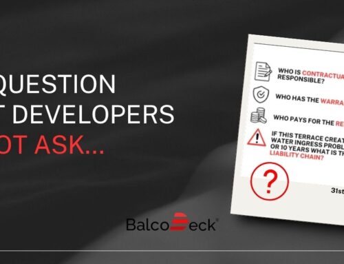 The developer question everyone should ask before signing off a roof terrace – and what BalcoDeck provides
